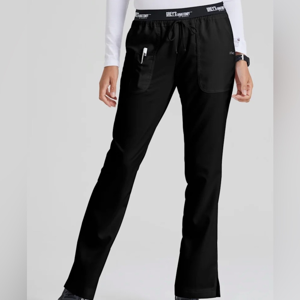 *NEW NEVER WORN* Grey's Anatomy Black Barco Active Scrub pants